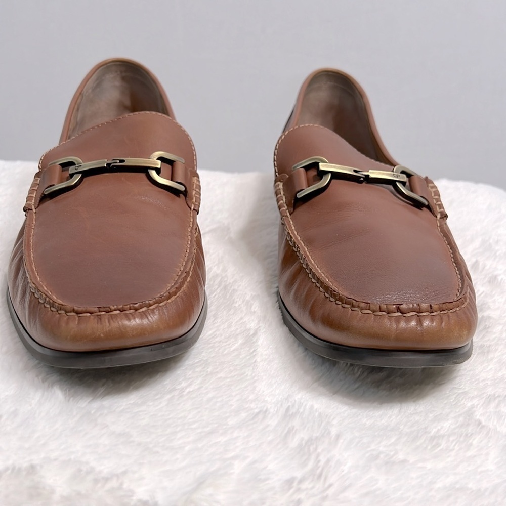 Donald Pliner Leather Niles Horse Bit Loafer size 13 - Picture 4 of 12